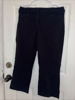 Classic Black Women's Straight Leg Pants